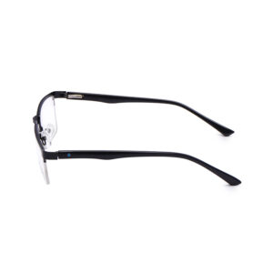 Half rim black durable frame for men and women ARN optical