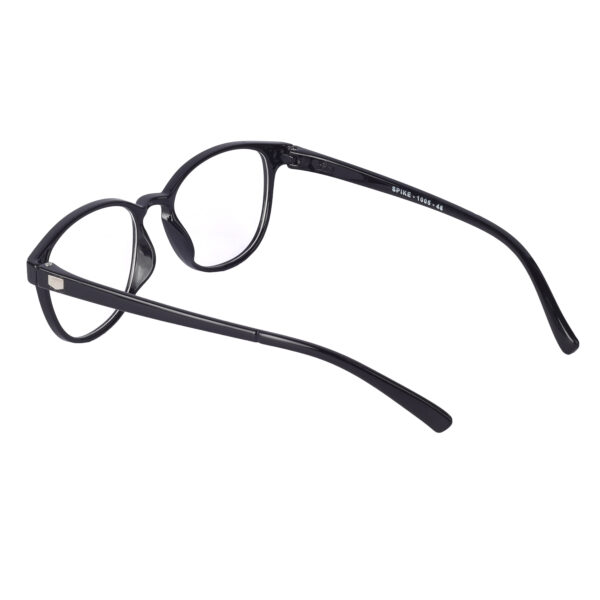 Full rim spike round black frame for men and women ARN optical