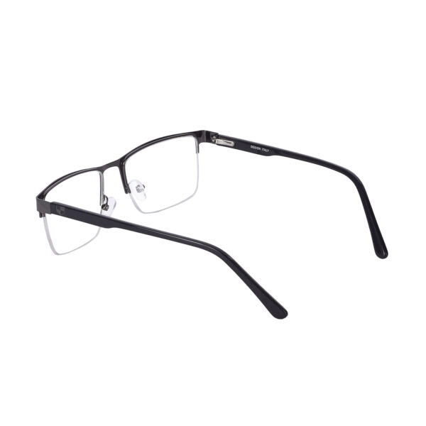 half rimless glasses metal frame for men and women