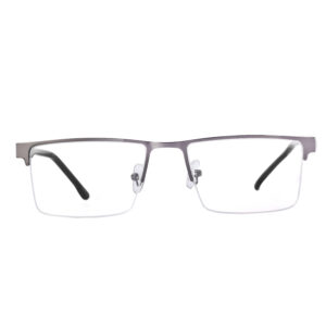 Half Rim frame Discover Half rim silver durable frame for men and women (supra) ARN optical