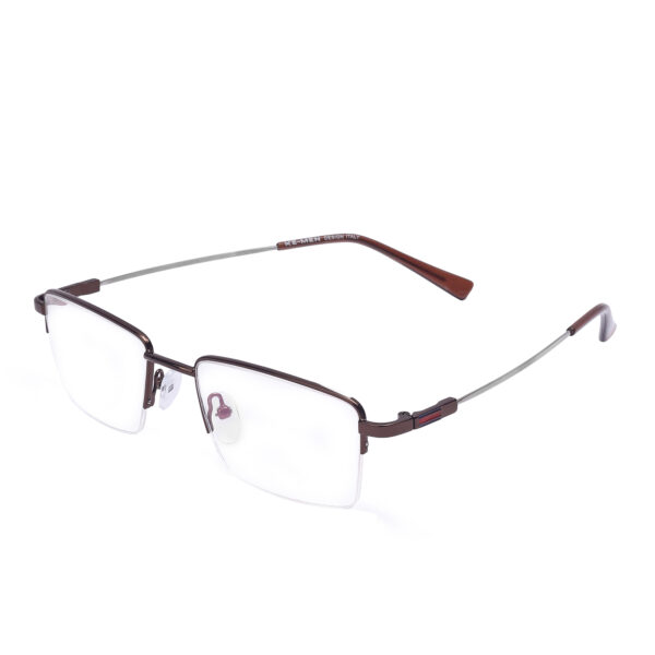 Half rim brown durable frame for men and women (supra) ARN optical