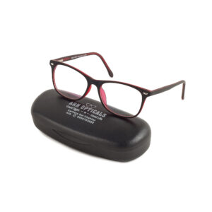 Full Rim Wayfarer black-maroon Frame for men and women ARN optical