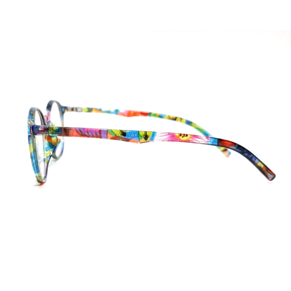 Full rim round multicolor frame for women ARN optical