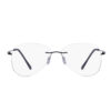 Stylish Rimless Aviator Frames - Lightweight & Modern Eyewear
