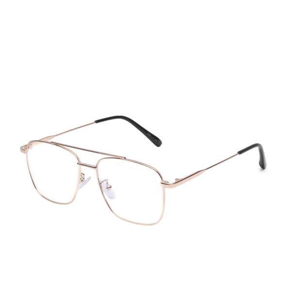 Full Rim Square Metal Progressive Reading Glasses Frame