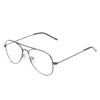 Aviator Grey Progressive Reading Glasses Frame