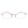 Rimless Pink Unfoldable Frame For Women