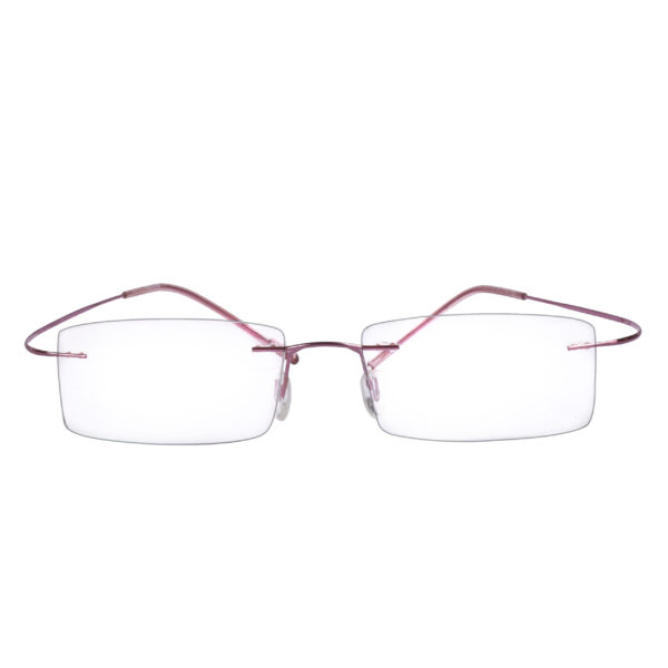 Rimless Pink Unfoldable Frame For Women