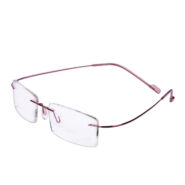 Rimless Pink Unfoldable Progressive Reading Glasses
